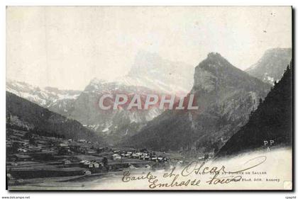 CPA Sixt Et Pointe De Salles