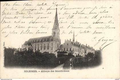 CPA Solesmes Abbaye des Benedictines