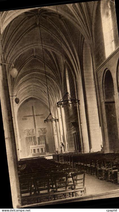 CPA Solesmes L'Inteieur De L'Eglise Abbatiale
