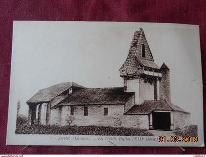 CPA - Sore - La Vieille Eglise (XIIIe siècle)