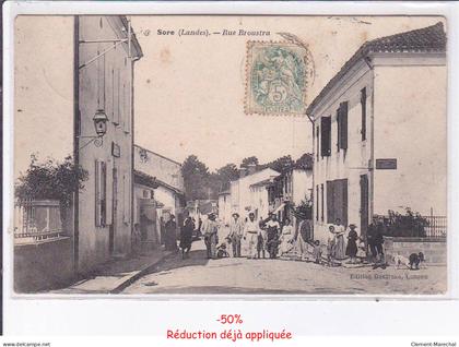 SORE: rue broustra - état