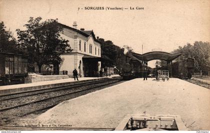 SORGUES -84- LA GARE
