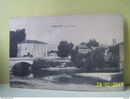 SORGUES (VAUCLUSE) LE PONT.