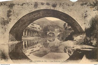 CPA Sospel Les Ponts sur la Bevera