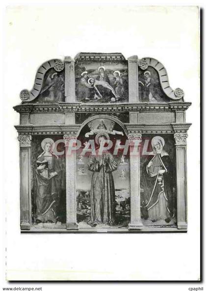 CPM Vierge Immaculee Cathedrale de Sospel A M