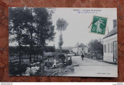 SOUCY (89) - LA ROUTE DE VOISINES