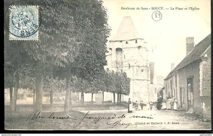 soucy la place et l'eglise