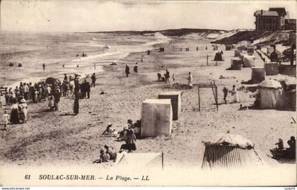 CPA Soulac sur Mer La Plage