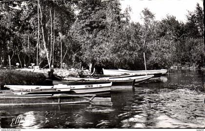 CPSM Souppes sur Loing Les bords du Loing L embarcadere