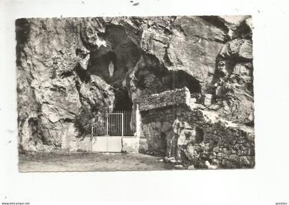 SOURNIA ( P O) CARTE PHOTO GROTTE DU MENIER (VIERGE)