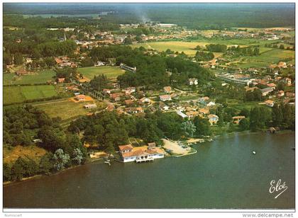 Soustons.. belle vue aérienne le Lac de Soustons