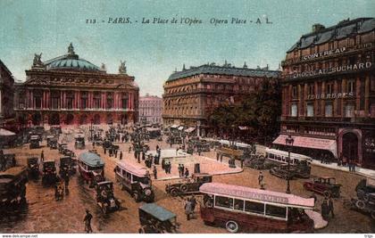 Paris - la Place de l'Opéra