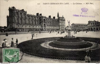 CPA St Germain en Laye Le Chateau