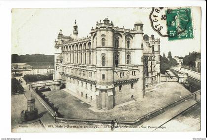 Carte Postale -  FRANCE - St. Germain en Laye - Son Château - 1913- S1311