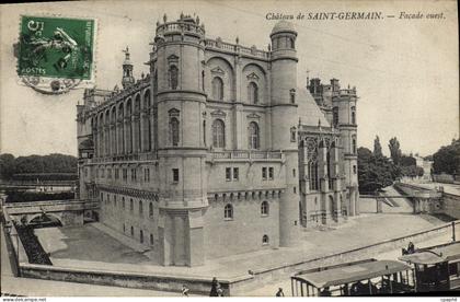 CPA Saint Germain En Laye Facade Coest