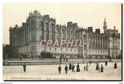CPA Saint Germain en Laye Facade Septentrionale du Chateau