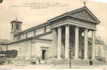 CPA Saint Germain en Laye L'Eglise