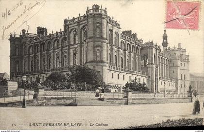 CPA Saint Germain En Laye Le Chateau