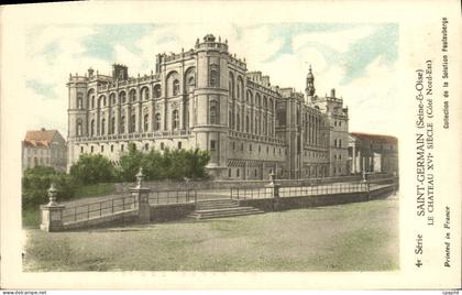 CPA Saint Germain En Laye Le chateau