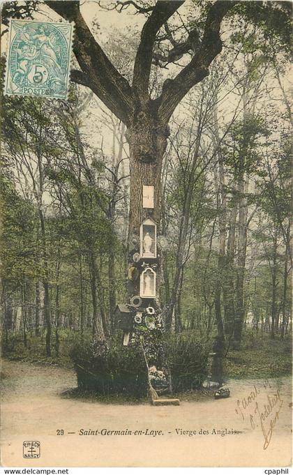 CPA Saint Germain en Laye Vierge des Anglais