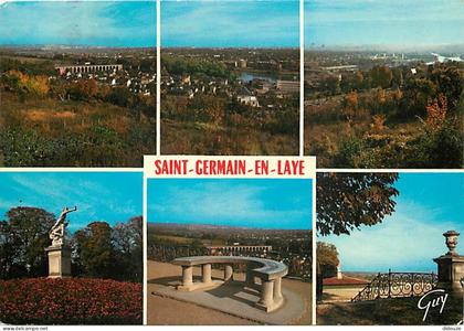 Carte Postale - 78 - Saint Germain en Laye - Multivues - CPM - Flamme Postale de Saint Germain en Laye - Voir Scans Rect