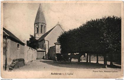 CPA  Carte Postale France  Achères  L'Eglise VM105670
