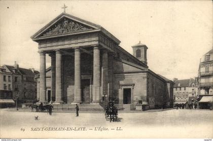 CPA Saint Germain En Laye L'Eglise