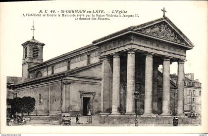 CPA Saint Germain En Laye L'Eglise