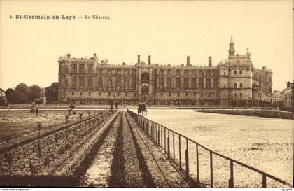 CPA St Germain en Laye Le Chateau
