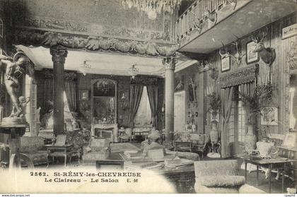 CPA St Remy les Chevreuse Le Claireau Le Salon