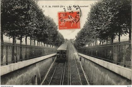 CPA PARIS (19e) Le Metro montant (560699)