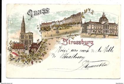 Gruss aus Strassburg.