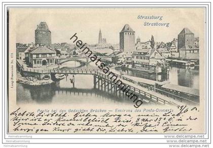 Strasbourg - Strassburg - Bei den Gedeckten Brücken - Ponts-Couverts