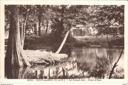 CPA Sucy En Brie Le Grand Val Piece D'Eau