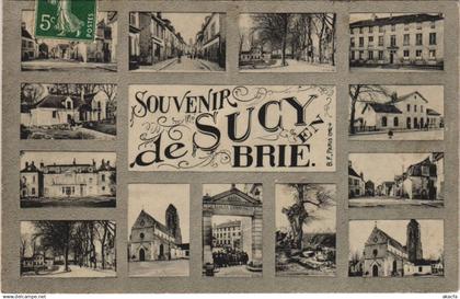 CPA SUCY-en-BRIE - Souvenir (44531)
