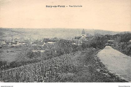 SURY EN VAUX - Vue générale - très bon état