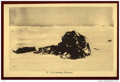 cpa  un iceberg flottant ... Pôle Nord Antarctique  arctique Alaska   PVY7