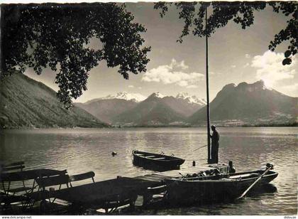 Carte Postale - 74 - Talloires - Lac d'Annecy - Talloires - Angon - Carte dentelée - CPSM grand format - Voir Scans Rect