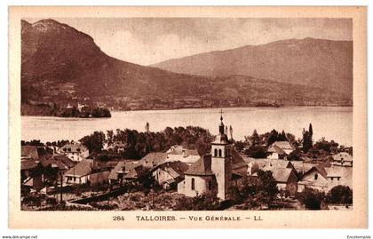 CPA Carte Postale France-Talloires Vue Générale  VM33073at