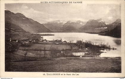 CPA Talloires et le bout du lac