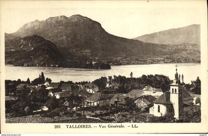 CPA Talloires Vue Generale