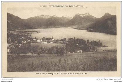 LOT DE 2 CPA - TALLOIRES - Voir Description