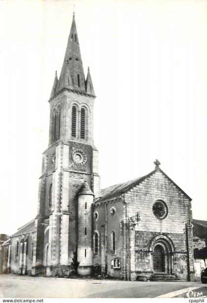 CPM St Hilaire de Voust Vendee L'Eglise