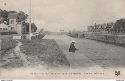76 - TANCARVILLE - Canal de Tancarville