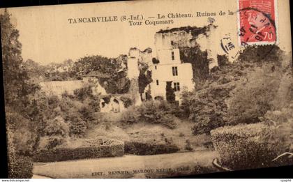 Tancarville - La Tour Coquesart - Le Chateau - CPA