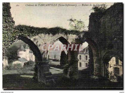 Tancarville - Ruines de la Chapelle - CPA
