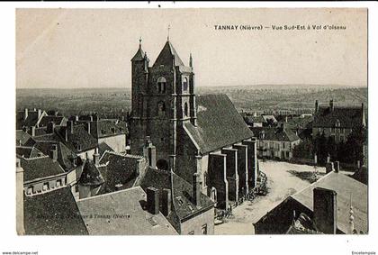 CPA-Carte Postale-France-Tannay- Vue sud est à vol d'oiseau VMO15880