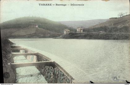 CPA Tarare Barrage Deversoir