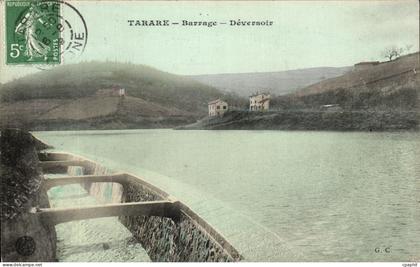 CPA Tarare Barrage Deversoir