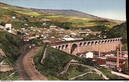 CPA Tarare Viaduc Vue generale